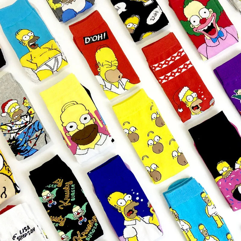 PHAT² The Simpsons Comic Socks