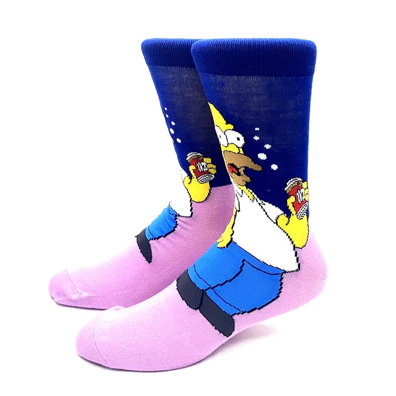 PHAT² The Simpsons Comic Socks