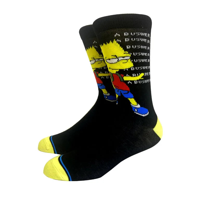 PHAT² The Simpsons Comic Socks