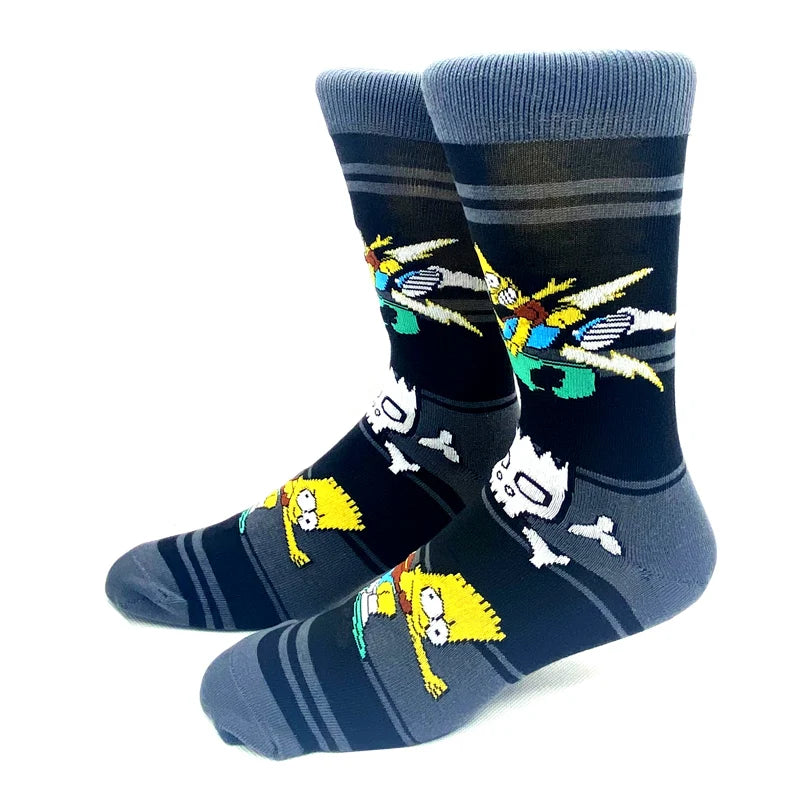 PHAT² The Simpsons Comic Socks